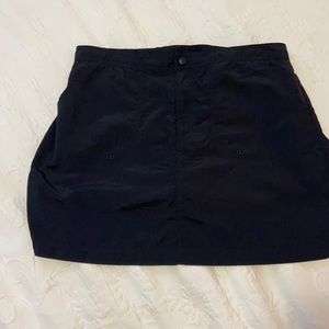 Lands end skirt with built in shorts size8p
